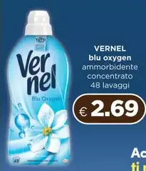 Vernel - Blu Oxygen Ammorbidente Concentrato Vernel - Blu Oxygen Ammorbidente Concentrato