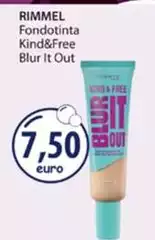 Rimmel - Fondotinta Kind&Free Blur It Out