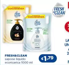 Fresh & Clean - Sapone Liquido Ecoricarica Fresh & Clean - Sapone Liquido Ecoricarica