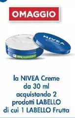 Labello - La Nivea Creme Da 30 Ml Acquistando 2 Prodotti