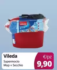 Vileda - Supermocio Mop + Secchio