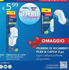 Vileda - Piumini Di Ricambio Flex & Catch Vileda - Piumini Di Ricambio Flex & Catch