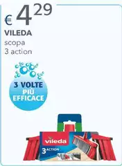 Vileda - Scopa 3 Action Vileda - Scopa 3 Action