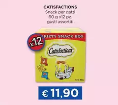Catisfactions - Snack Per Gatti Catisfactions - Snack Per Gatti