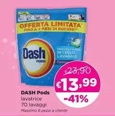 Dash - Pods Lavatrice