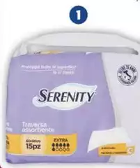 Serenity - Traversa Assorbente Extra 15 Pz