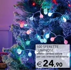 100 Sferette Luminose 100 Sferette Luminose