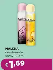 Malizia - Deodorante Spray Malizia - Deodorante Spray