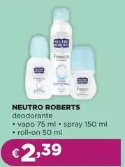 Neutro Roberts - Deodorante Neutro Roberts - Deodorante