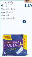 Lines - Seta Ultra Assorbenti Assortiti / Seta Sottile