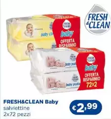 Fresh & Clean - Baby Salviettine