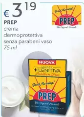 Prep - Crema Dermoprotettiva Senza Parabeni Vaso