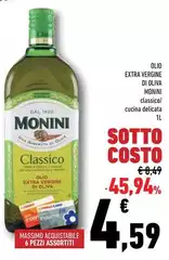 Monini - Olio Extra Vergine Di Oliva Monini - Olio Extra Vergine Di Oliva