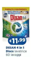 Dixan - 4 In 1 Discs Lavatrice Dixan - 4 In 1 Discs Lavatrice