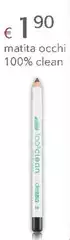 Matita Occhi 100% Clean