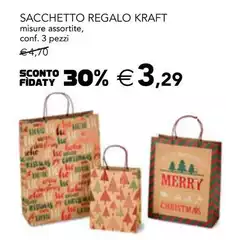 Kraft - Sacchetto Regalo Kraft - Sacchetto Regalo