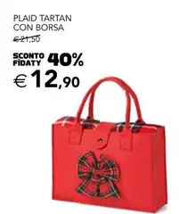 Tartan - Plaid Con Borsa Tartan - Plaid Con Borsa