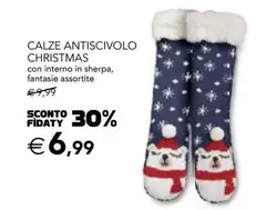 Sherpa - Calze Antiscivolo Christmas Sherpa - Calze Antiscivolo Christmas