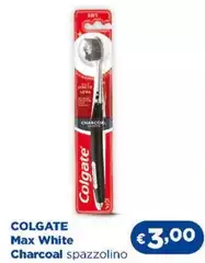 Colgate -  Max White Charcoal Spazzolino