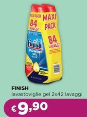 Finish - Lavastoviglie Gel 2x42 Lavaggi Finish - Lavastoviglie Gel 2x42 Lavaggi