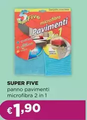 Super Five - Panno Pavimenti Microfibra Super Five - Panno Pavimenti Microfibra