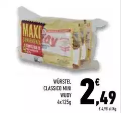 Maxi - Würstel Classico Mini Wudy