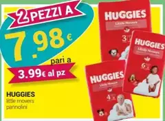 Huggies - Little Movers Pannolini Huggies - Little Movers Pannolini