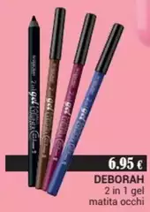 Deborah - 2 In 1 Gel Matita Occhi