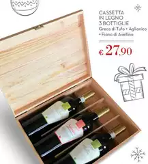 Cassetta In Legno 3 Bottiglie