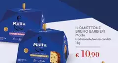 Motta - Il Panettone Bruno Barbieri Motta - Il Panettone Bruno Barbieri