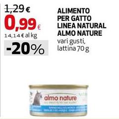 Almo Nature - Alimento Per Gatto Linea Natural Almo Nature - Alimento Per Gatto Linea Natural