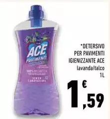 Ace - Detersivo Per Pavimenti Igienizzante Ace - Detersivo Per Pavimenti Igienizzante