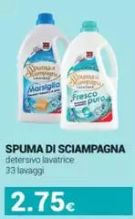 Spuma di Sciampagna - Detersivo Lavatrice