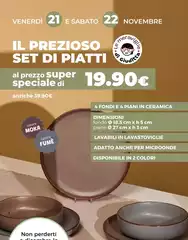 Il Prezioso Set Di Piatti