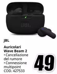 Jbl - Auricolari Wave Beam 2 Jbl - Auricolari Wave Beam 2