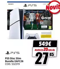 Sony - Ps5 Disc Slim Bundle EAFC26 Sony - Ps5 Disc Slim Bundle EAFC26