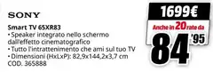 Sony - Smart Tv 65xr83