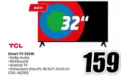TCL - Smart Tv 3254k TCL - Smart Tv 3254k