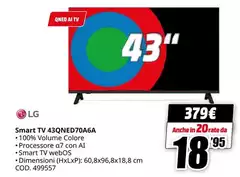 LG - Smart Tv 43qned70a6a LG - Smart Tv 43qned70a6a