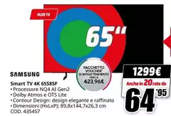 Samsung - Smart Tv 4k 65585f Samsung - Smart Tv 4k 65585f