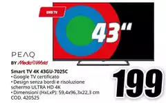 Google - Smart TV 4K 43GU-7025C Google - Smart TV 4K 43GU-7025C