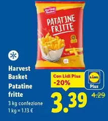 Harvest Basket - Patatine Fritte Harvest Basket - Patatine Fritte