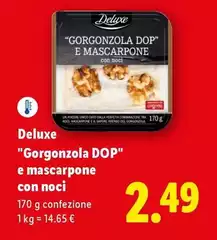 Deluxe - "Gorgonzola DOP" E Mascarpone Con Noci Deluxe - "Gorgonzola DOP" E Mascarpone Con Noci