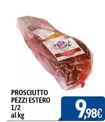 Prosciutto Pezzi Estero 1/2