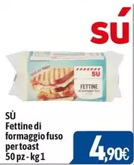 Fettine Di Formaggio Fuso Per Toast