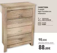 Solo - Cassettiera Solo - Cassettiera