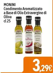 Monini - Condimento Aromatizzato A Base Di Olio Extravergine Di Oliva Monini - Condimento Aromatizzato A Base Di Olio Extravergine Di Oliva