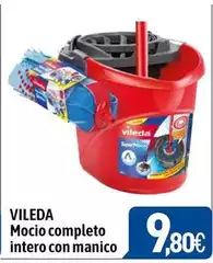 Vileda - Mocio Completo Intero Con Manico Vileda - Mocio Completo Intero Con Manico