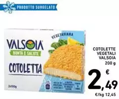 Valsoia - Cotolette Vegetali Valsoia - Cotolette Vegetali