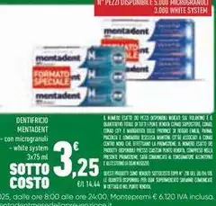 Mentadent - Dentifricio Mentadent - Dentifricio